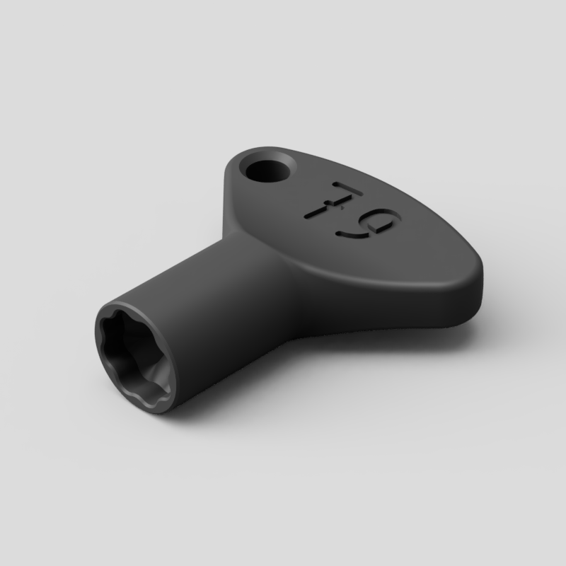 Kluczyk nr 79 do bagażnika Mont Blanc - 121091K79