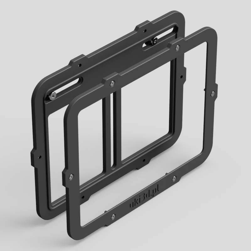 Ramka tablicy rejestracyjnej do skutera/motocykla